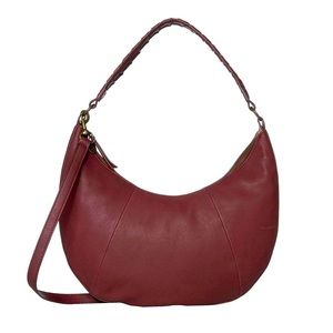 Lucky Brand Vala Shoulder Bag in Sugar Red